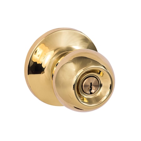 Sure-Loc Hardware Sure-Loc Hardware Tahoe Dummy Knobset, Polished Brass TA100 3
